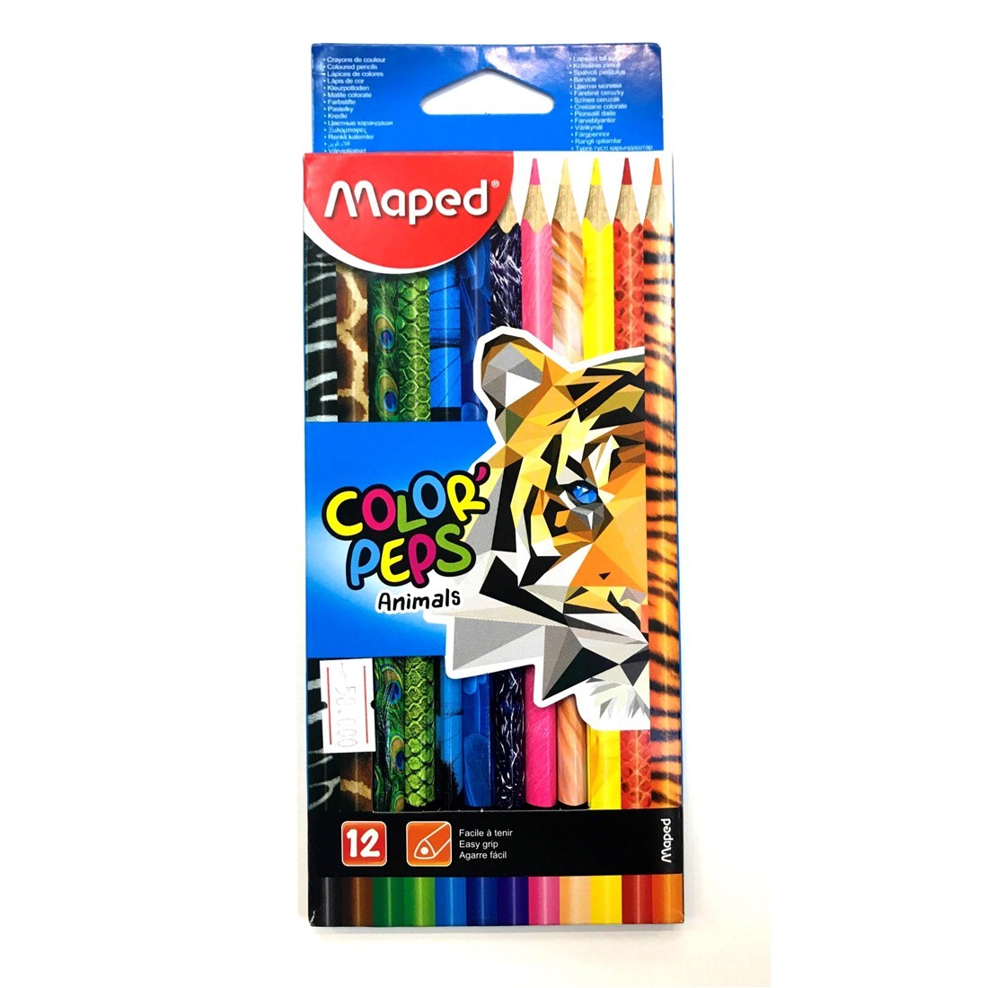 12 feutres Maped Color'Peps Animals – Maped France