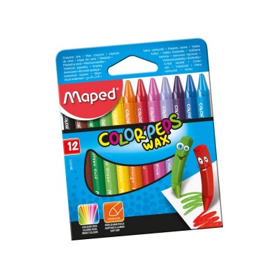 Maped ColorPeps Wax Crayons...
