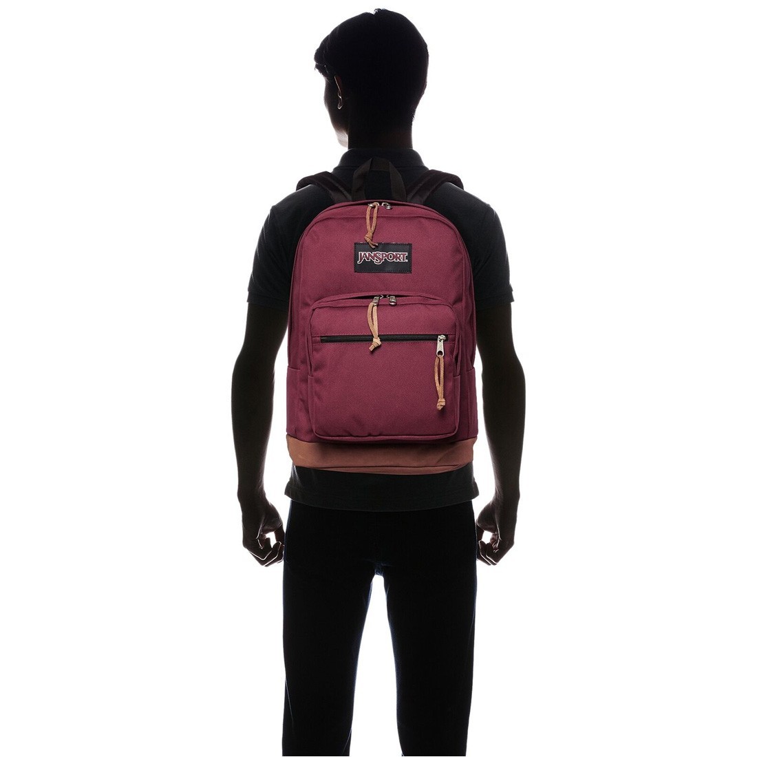 jansport right pack russet red