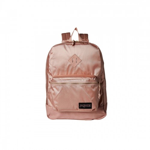 rose gold jansport backpack
