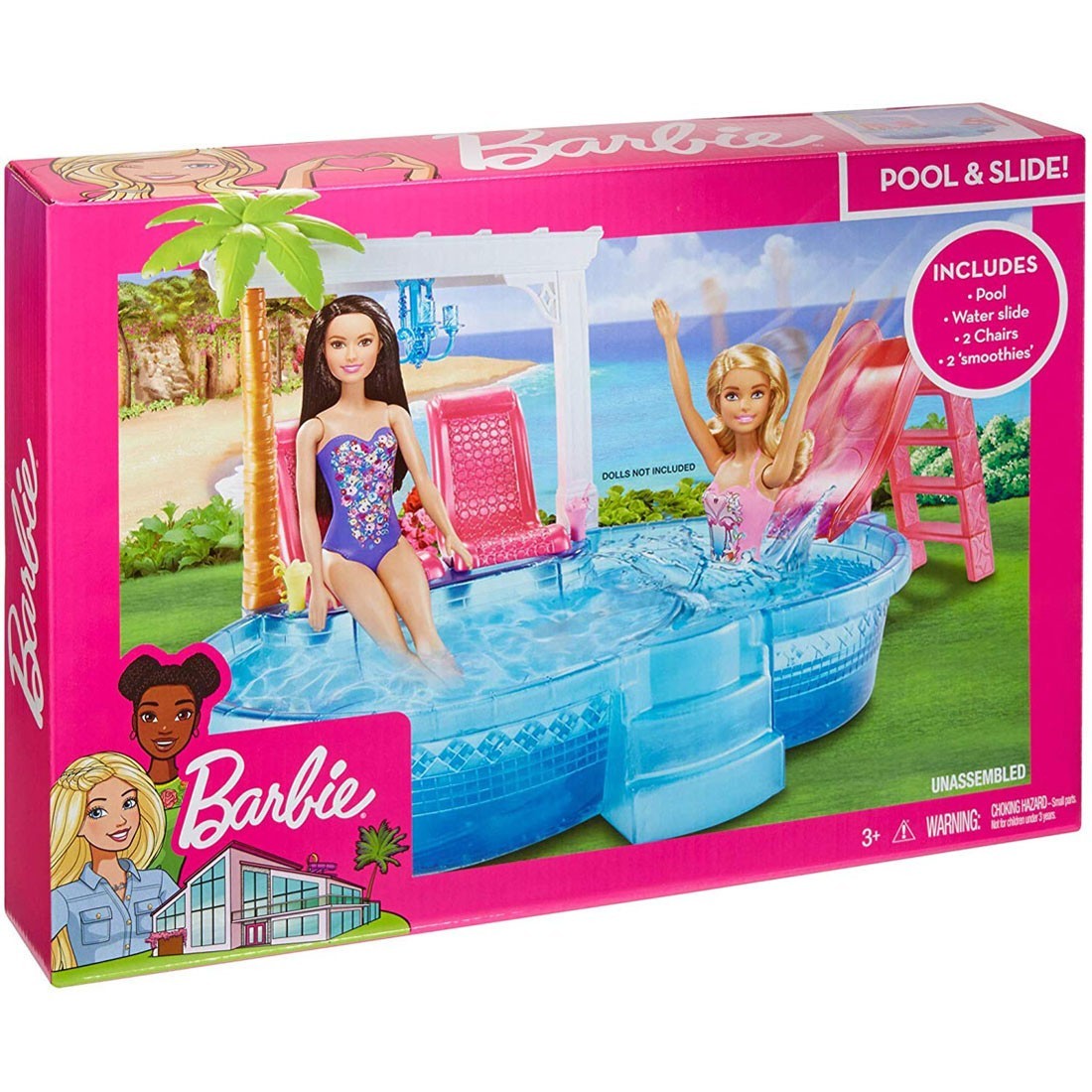 Buy Barbie Glam Pool - Barbie, delivered to your home | TheOutfit