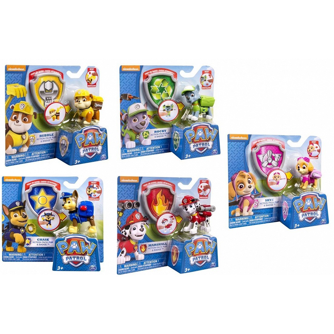 Shop Paw Patrol Action Pack Pup and Badge - Master, delivered to your home | The Outfit