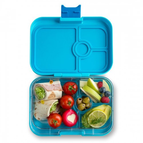 Buy Yumbox Blue Fish Panino Lunchbox - 4 Compartments - Yumbox, delivered  to your home | The Outfit