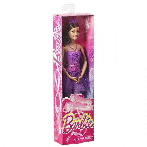 barbie fairytale ballerina doll purple