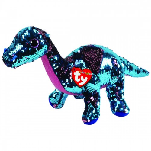 Buy TY Tremor the Aqua & Pink Dinosaur Medium Flippable - TY, delivered to your home | TheOutfit