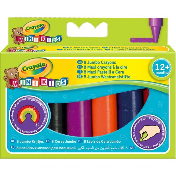  20 Piece Learning Days Jumbo Crayons : Toys & Games