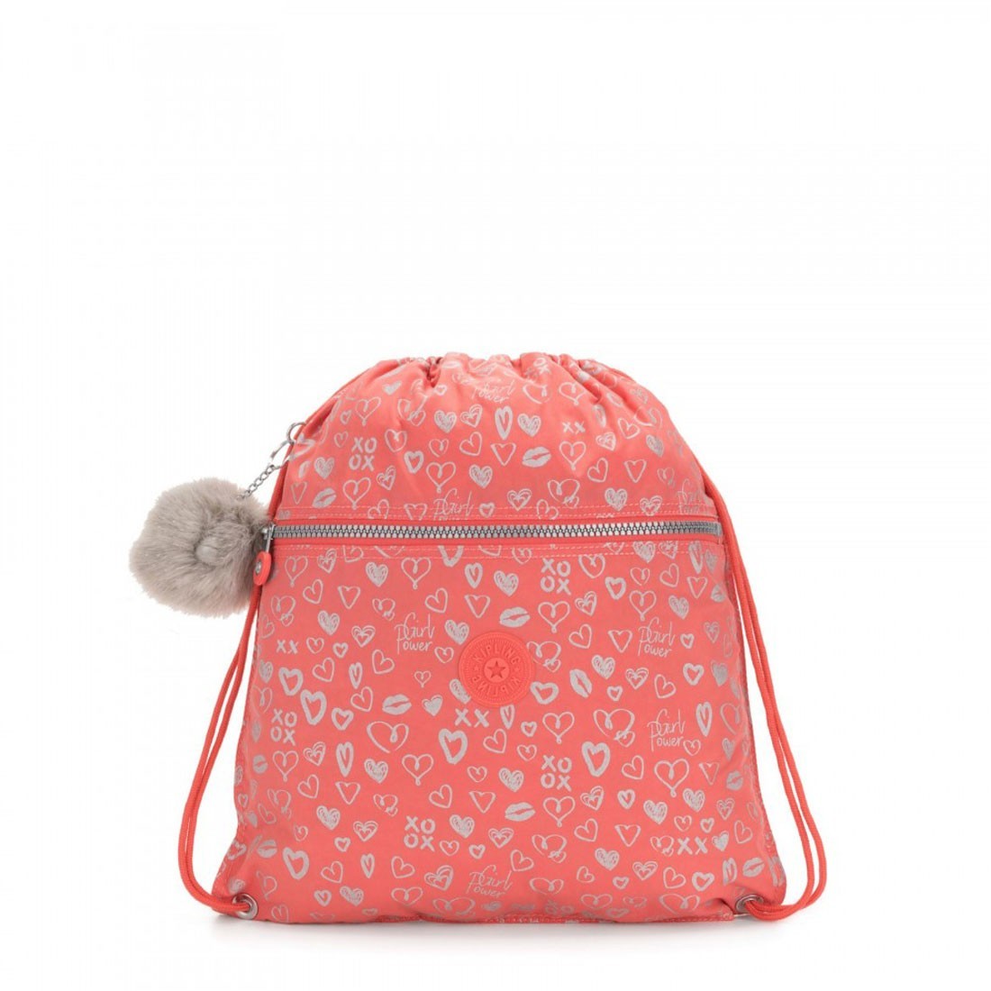 Buy Kipling Supertaboo Kid's Sports Bag - Hearty Pink Met - Kipling,  delivered to your home | The Outfit