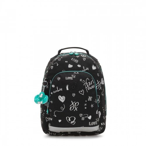 Buy Kipling Class Room Small Backpack - Girl Doodle - Kipling, delivered to  your home | The Outfit