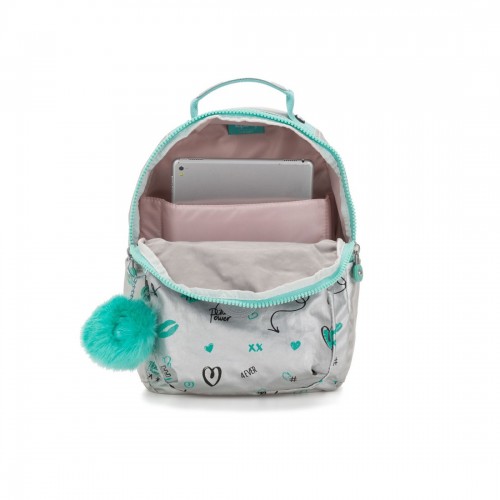 Buy Kipling SEOUL GO S Children's Backpack - Metallic Doodle - Kipling,  delivered to your home | The Outfit