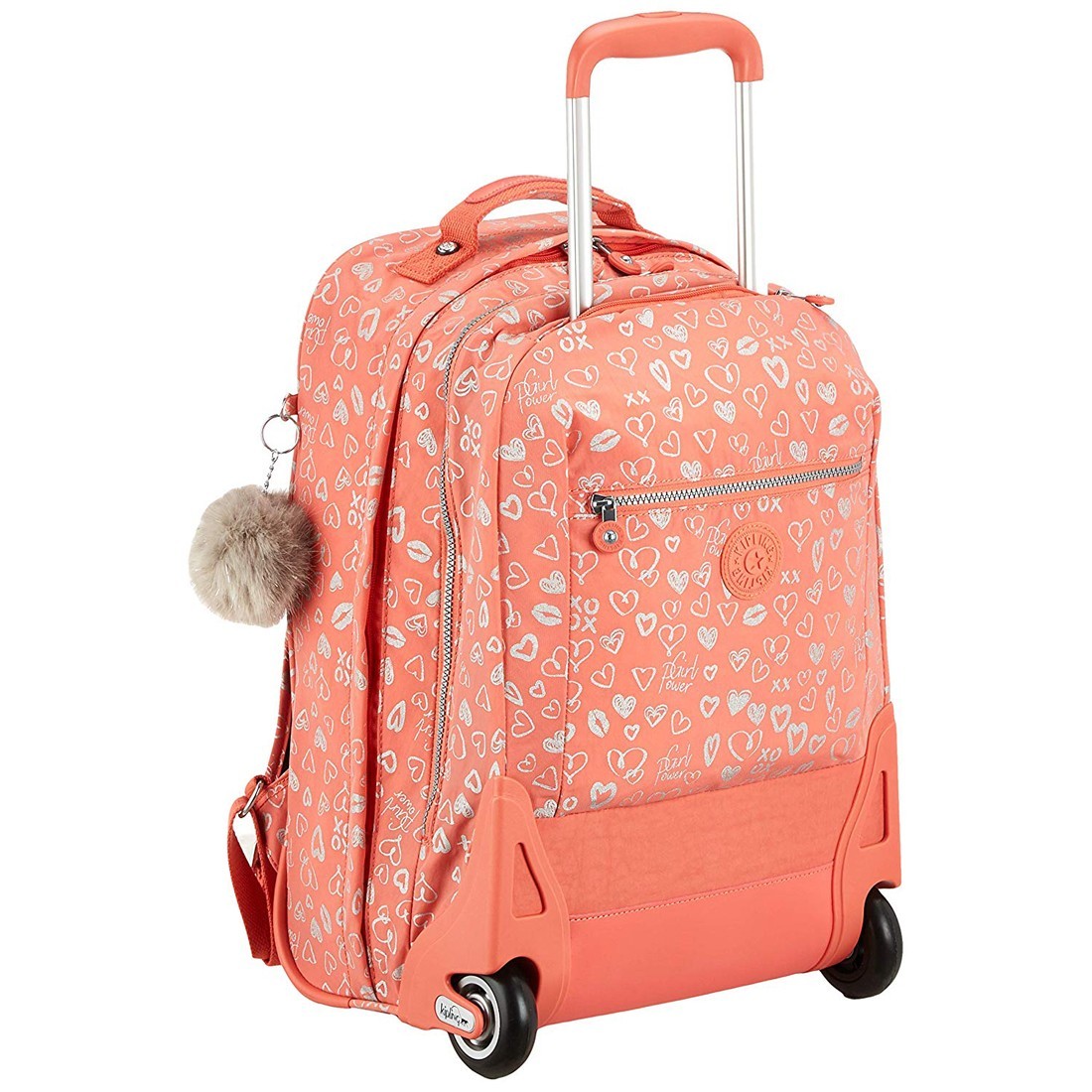 Buy Kipling SOOBIN LIGHT School Bag - Hearty Pink Met - Kipling, delivered  to your home | TheOutfit