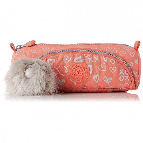 Shop Kipling CUTE Pencil Case - Hearty Pink Met - Kipling, delivered to  your home | The Outfit