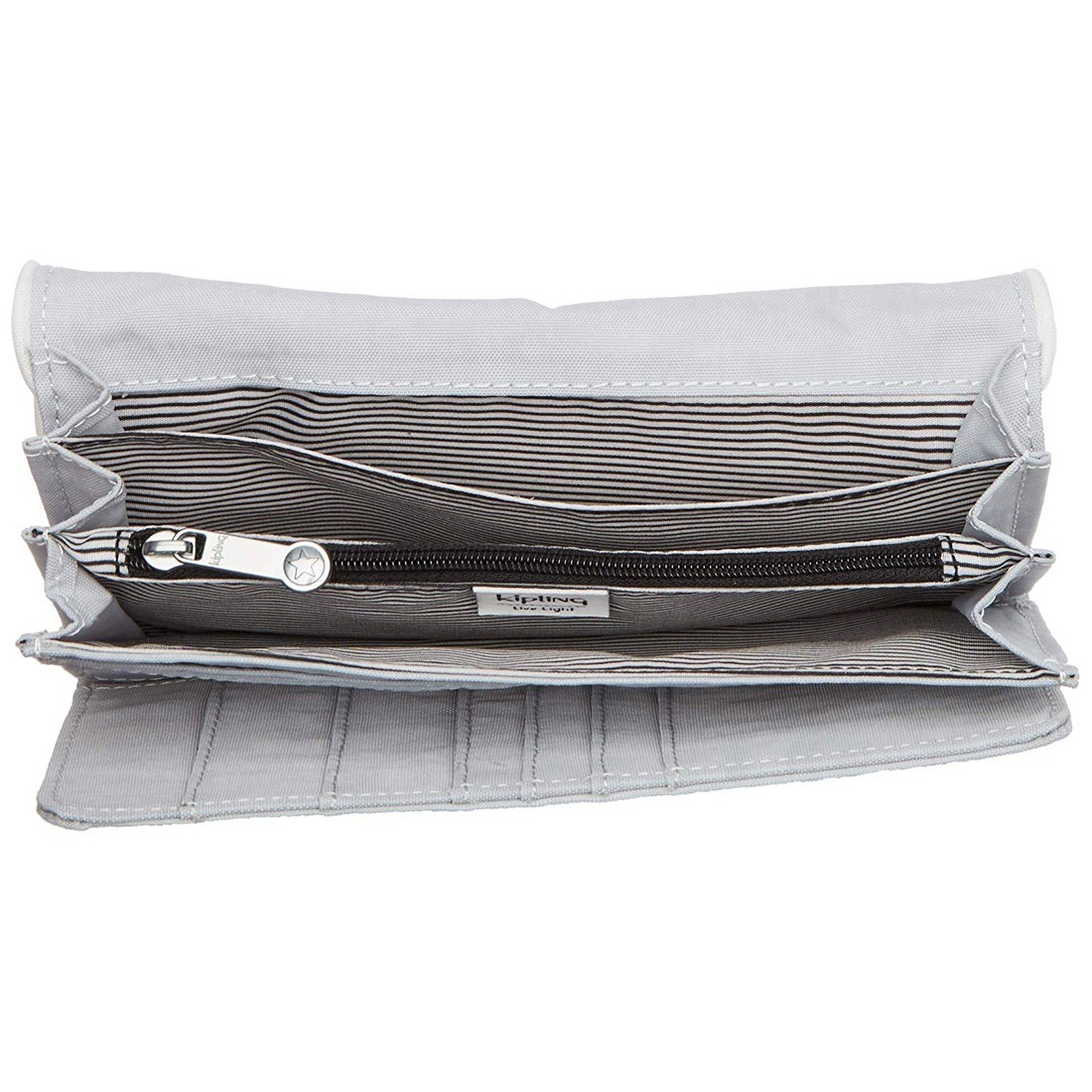 Buy Kipling SUPERMONEY Wallet - Active Grey Bl - Kipling, delivered to your  home | The Outfit