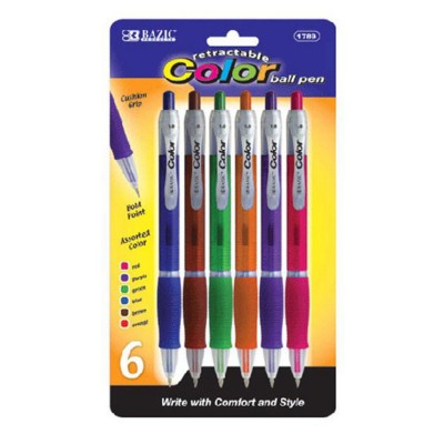 BAZIC 12 Fluorescent Color Collorelli Gel Pen Bazic Products