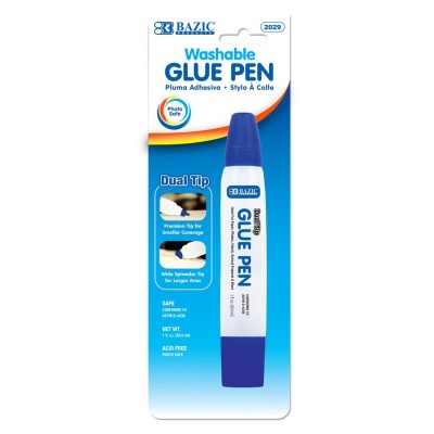 BAZIC Dual Tip Glue Pen