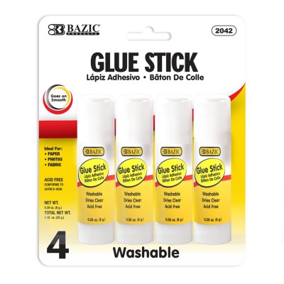 BAZIC Small Glue Stick Set...