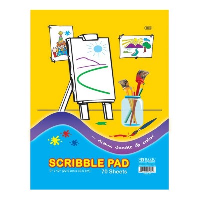 BAZIC Scribble Pad 70 Count