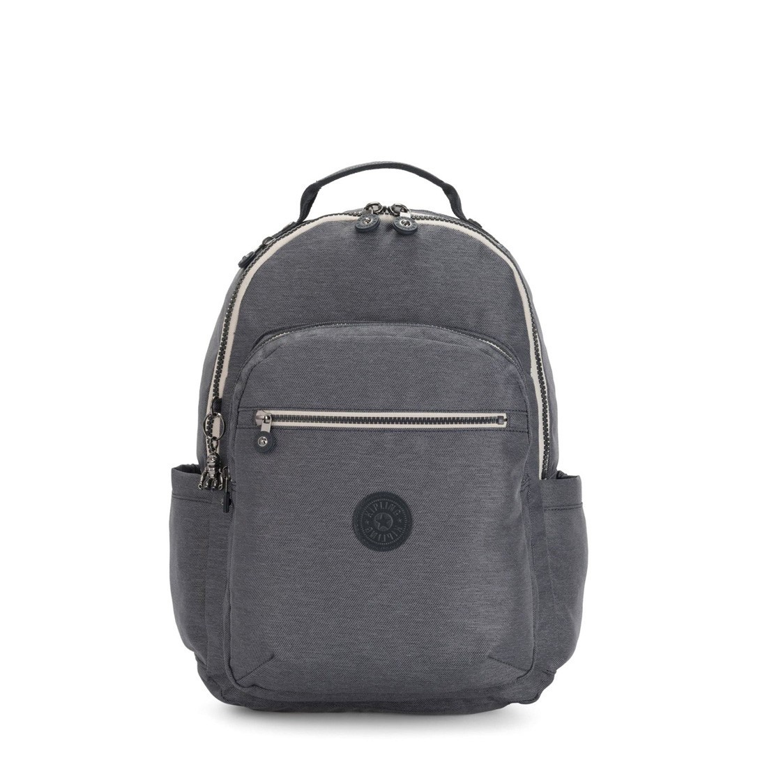 Buy Kipling Seoul Large backpack with Laptop Protection - Charcoal ...
