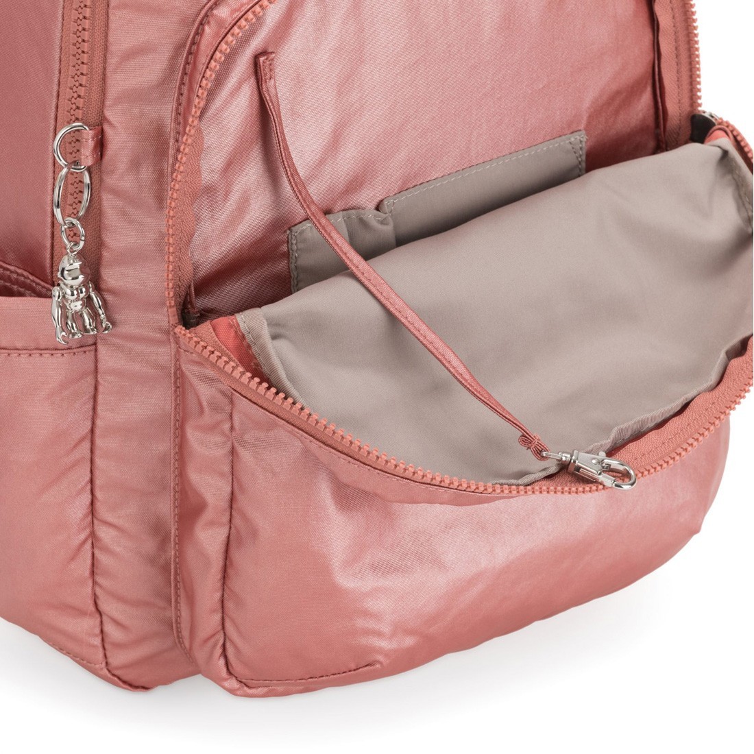 Order Kipling Seoul Large backpack with Laptop Protection - Metallic Rust -  Kipling, delivered to your home | The Outfit