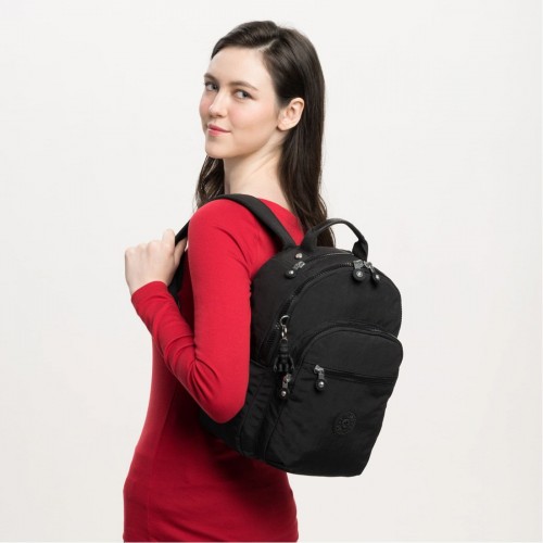 Shop Kipling Seoul S Small Backpack with Tablet Compartment - Black Noir -  Kipling, delivered to your home | TheOutfit