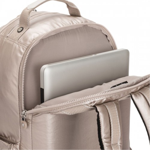 Buy Kipling Seoul XL Backpack with 15-Inch Laptop Sleeve - Metallic Glow -  Kipling, delivered to your home | The Outfit