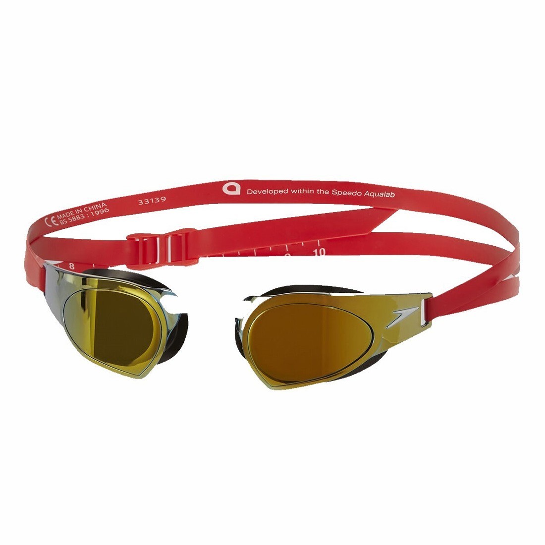 Buy Speedo Fastskin Prime Mirror - Red & Black - Speedo, delivered to your  home | The Outfit