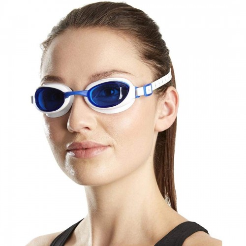 Order Speedo Aquapure IQfit Goggles - White/Blue - Speedo, delivered to  your home | The Outfit
