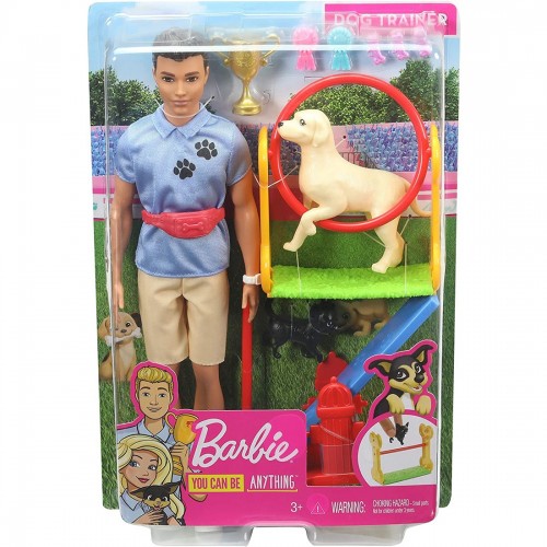 Sjah Traditioneel lid Shop ​Ken Dog Trainer Playset With Doll - Barbie, delivered to your home |  The Outfit
