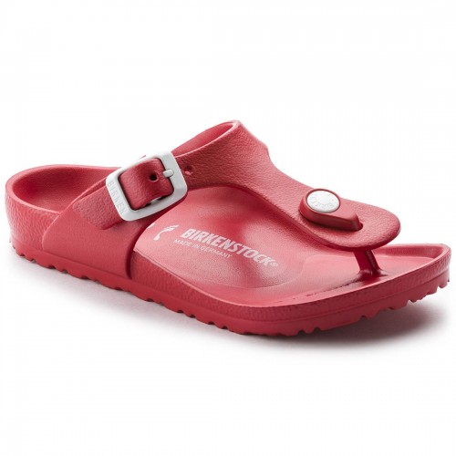 Shop Birkenstock Gizeh EVA Red - Birkenstock, delivered to your home | The  Outfit