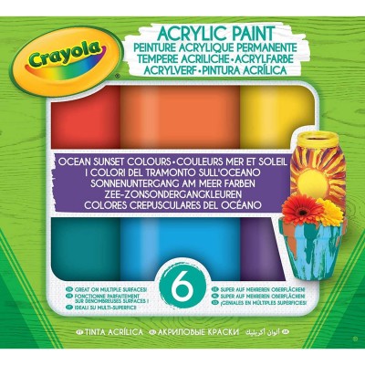 Crayola 6 Acrylic Tempera...