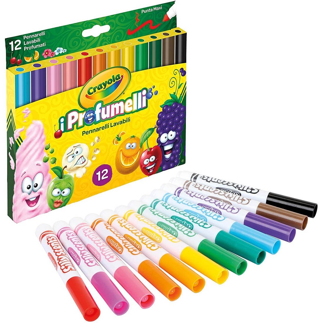 Order Crayola Silly Scents Broadline Sweet Markers, 12 Colours - Crayola,  delivered to your home | TheOutfit