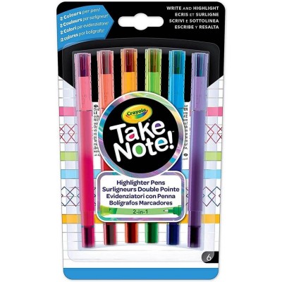 Crayola Double Tip Pen White