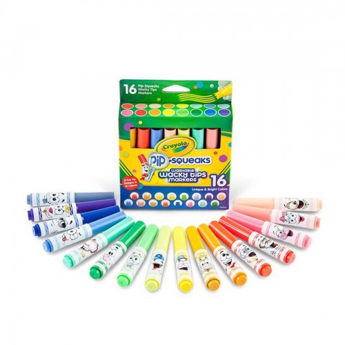 Crayola® Pip Squeaks Washable Coloring Book Markers, 12 Packs