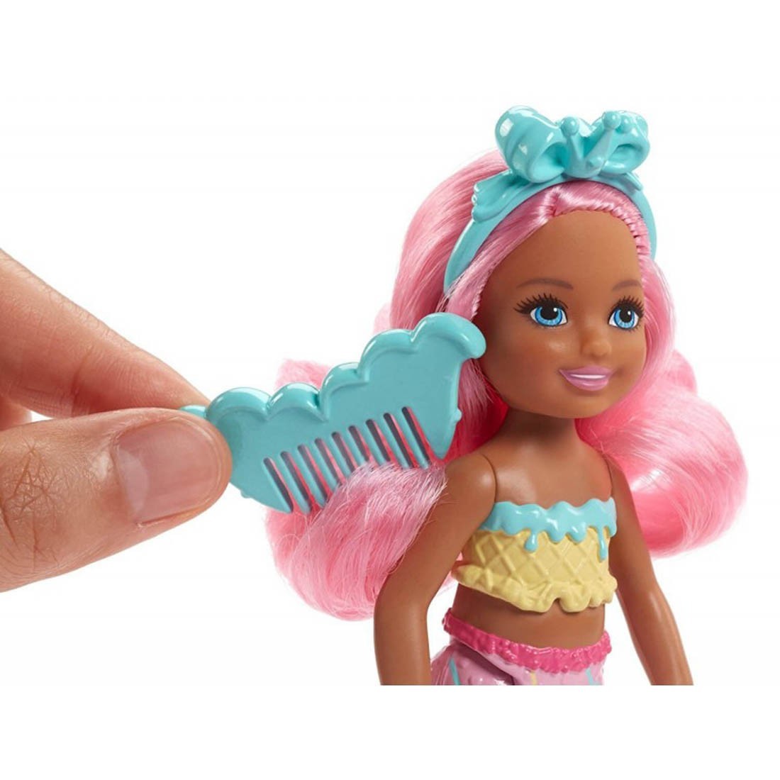 Order Barbie Dreamtopia Bonbon Chelsea Mermaid Mini Doll - Barbie,  delivered to your home | TheOutfit