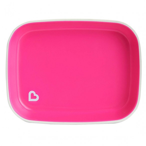 Buy Munchkin - Splash Toddler Plates - 2pk Purple / Pink