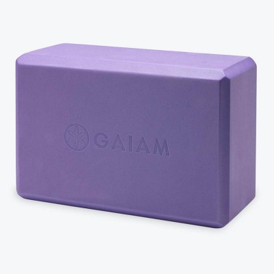 GAIAM Purple Yoga Block