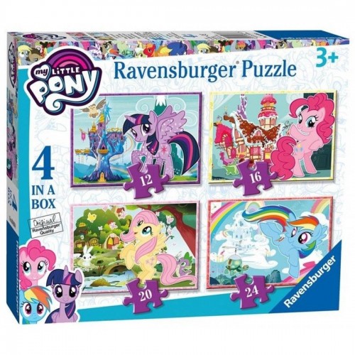 MY LITTLE PONY 4 IN A BOX 12/16/20/24 PIECE RAVENSBURGER JIGSAW PUZZLE 