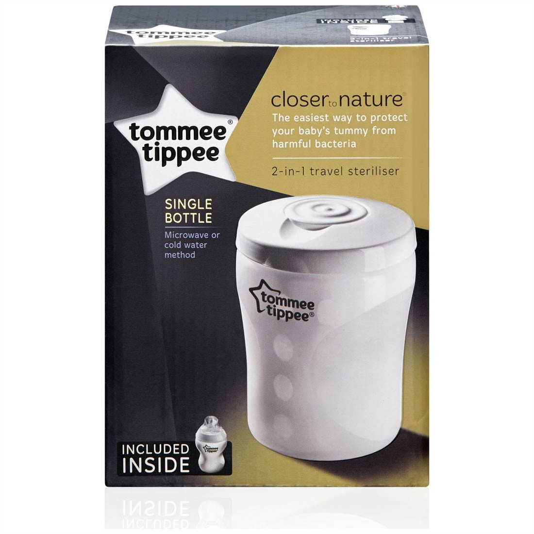 Shop Tommee Tippee Single Bottle Steriliser - Tommee Tippee, delivered to  your home | TheOutfit
