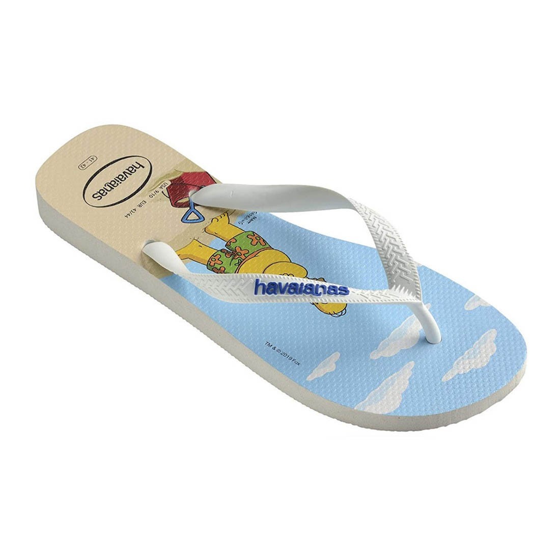 Shop Havaianas The Simpsons White - Havaianas, delivered to your home |  TheOutfit