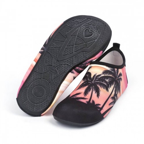 Aqua Coconut Orange Beach Shoes