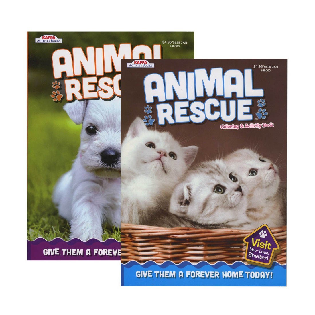 Buy BAZIC Kappa Animal Rescue Coloring & Activity Book - BAZIC, delivered  to your home | TheOutfit