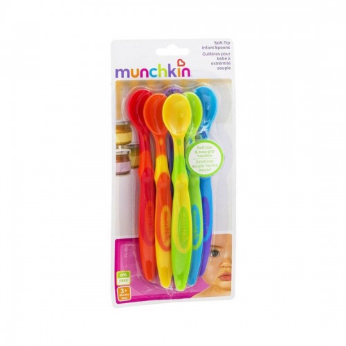 Munchkin Soft Tip Infant Spoons (Pack of 6)