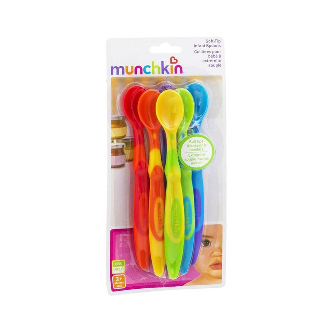 Munchkin 5 Pack Bowl and 6 Pack Spoon Set for baby/toddler