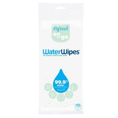 Water Wipes To Go 28 Pack