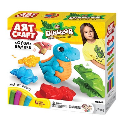 Art Craft 3D Dinosaur Dough...