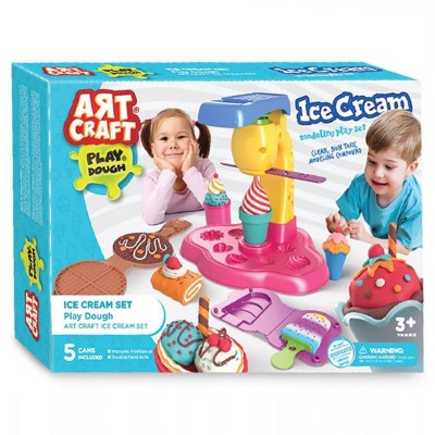 Art Craft Ice-Cream Play Dough