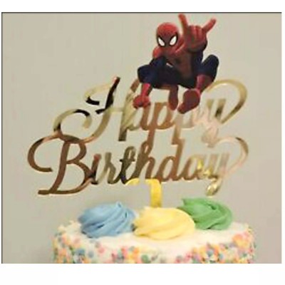 Spiderman Happy Birthday...
