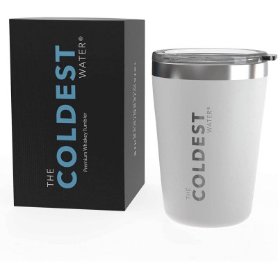 Coldest Water Tumbler White...