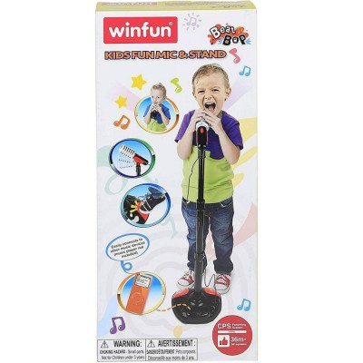 Winfun Kids Fun Mic & Stand