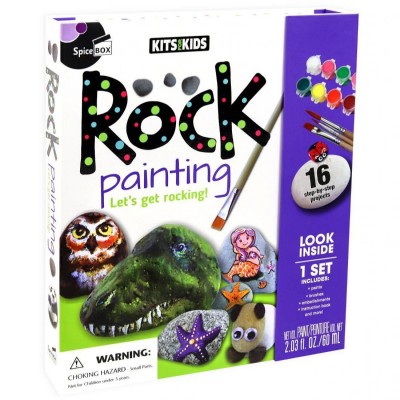 SpiceBox Rock Painting