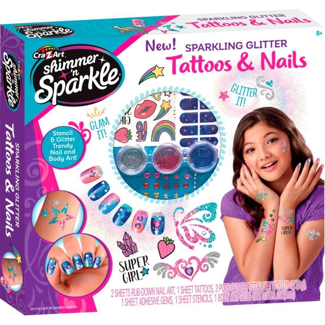 Details about   Cra-Z-Art Shimmer 'N Sparkle Fab Foilz Body Art Choice of Packs One Supplied NEW 